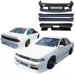 FRP URA Body Kit 4pc > Nissan Cefiro (A31) 1988-1993 image - 5