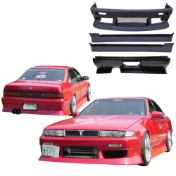 VSaero FRP URA Body Kit 4pc for Nissan Cefiro (A31) 1988-1993 image - 1