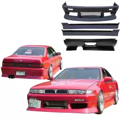 FRP URA Body Kit 4pc > Nissan Cefiro (A31) 1988-1993 image - 1