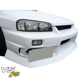 VSaero FRP ORI STR Front Bumper for Nissan Skyline (R34) GTS 1999-2002 > 2/4dr image - 6