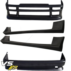 VSaero FRP VERT Body Kit 4pc for Toyota Corolla (AE86) 1984-1987 > 2/3dr image - 2