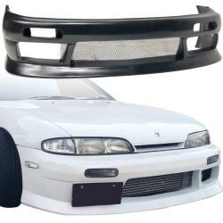 VSaero FRP VERT Front Bumper for Nissan 240SX (S14) 1995-1996 image - 13