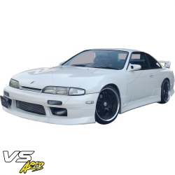 VSaero FRP VERT Front Bumper for Nissan 240SX (S14) 1995-1996 image - 14