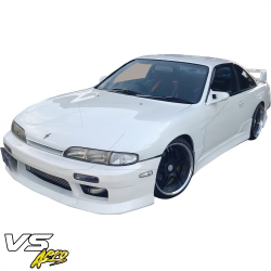 VSaero FRP VERT Front Bumper for Nissan 240SX (S14) 1995-1996 image - 16