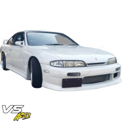 VSaero FRP VERT Front Bumper for Nissan 240SX (S14) 1995-1996 image - 17