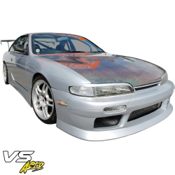 VSaero FRP VERT Front Bumper for Nissan 240SX (S14) 1995-1996 image - 3