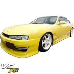 VSaero FRP VERT Front Bumper for Nissan 240SX (S14) 1997-1998 image - 15