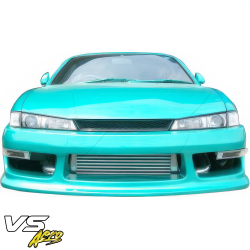 VSaero FRP VERT Front Bumper for Nissan 240SX (S14) 1997-1998 image - 20