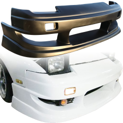 VSaero FRP WOR9 Front Bumper for Nissan 240SX 1989-1994 > 2/3dr image - 21