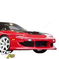 VSaero FRP WOR9 Front Bumper for Nissan 240SX 1989-1994 > 2/3dr image - 5