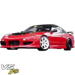 VSaero FRP WOR9 Side Skirts for Nissan 240SX 1989-1994 > 2/3dr image - 4