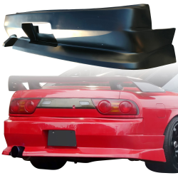 VSaero FRP WOR9 Rear Bumper for Nissan 240SX 1989-1994 > 3dr Hatch image - 1