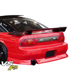 VSaero FRP WOR9 Rear Bumper for Nissan 240SX 1989-1994 > 3dr Hatch image - 4