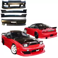 FRP WOR9 Body Kit 4pc > Nissan 240SX 1989-1994 > 3dr Hatch image - 1