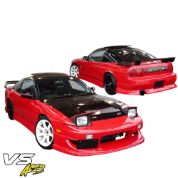 VSaero FRP WOR9 Body Kit 4pc for Nissan 240SX 1989-1994 > 3dr Hatch image - 2