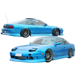 VSaero FRP BSPO v2 Body Kit 4pc for Nissan 240SX 1989-1994 > 3dr Hatch image - 2