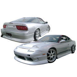 VSaero FRP BSPO v2 Body Kit 4pc for Nissan 240SX 1989-1994 > 3dr Hatch image - 1