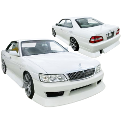 VSaero FRP BSPO Body Kit 4pc for Nissan Laurel (C35) 1998-2002 image - 1