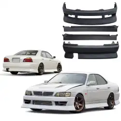 FRP BSPO Body Kit 4pc > Nissan Laurel (C35) 1998-2002 image - 4