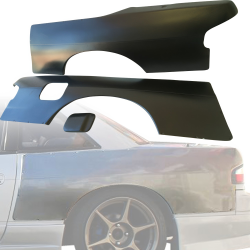 VSaero FRP DMA Wide Body Fenders (rear) w cap 30mm for Nissan 240SX (S13) 1989-1994 > 2dr Coupe image - 8