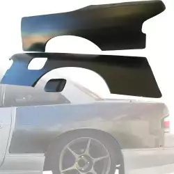 FRP DMA Wide Body Fenders (rear) w cap 30mm > Nissan 240SX (S13) 1989-1994 > 2dr Coupe image - 8