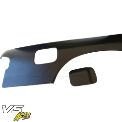 VSaero FRP DMA Wide Body Fenders (rear) w cap 30mm for Nissan 240SX (S13) 1989-1994 > 2dr Coupe image - 7