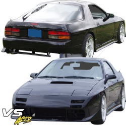 VSaero FRP VANQ Body Kit 4pc for Mazda RX-7 (FC3S) 1986-1992 image - 5