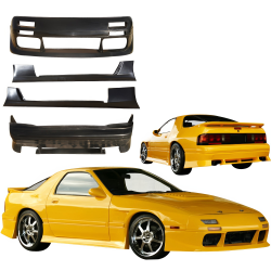 VSaero FRP VANQ Body Kit 4pc for Mazda RX-7 (FC3S) 1986-1992 image - 1