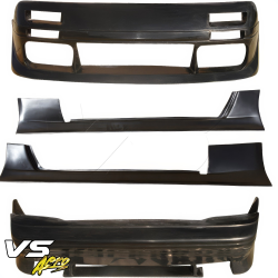 VSaero FRP VANQ Body Kit 4pc for Mazda RX-7 (FC3S) 1986-1992 image - 2