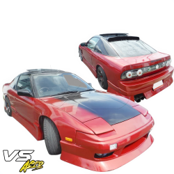 VSaero FRP URA v4 Body Kit 4pc for Nissan 240SX 1989-1994 > 3dr Hatch image - 2