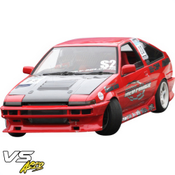 VSaero FRP URA Front Bumper for Toyota Corolla (AE86) 1984-1987 > 2/3dr image - 2