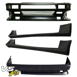 VSaero FRP URA Body Kit 4pc for Toyota Corolla (AE86) 1984-1987 > 2/3dr image - 2