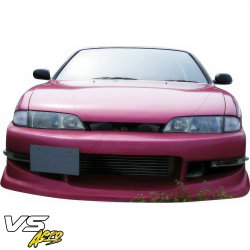 VSaero FRP WOR9 v1 Front Bumper for Nissan 240SX (S14) 1995-1996 image - 14