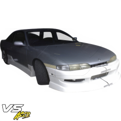 VSaero FRP WOR9 v1 Front Bumper for Nissan 240SX (S14) 1995-1996 image - 5