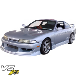 VSaero FRP WOR9 v1 Front Bumper for Nissan 240SX (S14) 1995-1996 image - 8