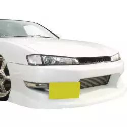 FRP WOR9 v1 Front Bumper > Nissan 240SX (S14) 1997-1998 image - 9
