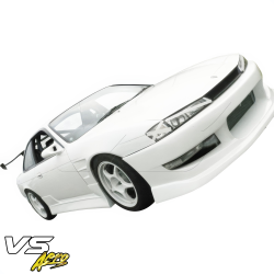 VSaero FRP WOR9 v1 Front Bumper for Nissan 240SX (S14) 1997-1998 image - 15