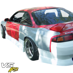 VSaero FRP WOR9 v1 Side Skirts for Nissan 240SX (S14) 1995-1998 image - 11