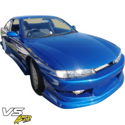 VSaero FRP WOR9 v1 Side Skirts for Nissan 240SX (S14) 1995-1998 image - 4