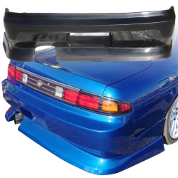 VSaero FRP WOR9 v1 Rear Bumper for Nissan 240SX (S14) 1995-1998 image - 1