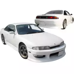 FRP WOR9 v1 Body Kit 4pc > Nissan 240SX (S14) 1995-1996 image - 2