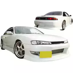 FRP WOR9 v1 Body Kit 4pc > Nissan 240SX (S14) 1997-1998 image - 3