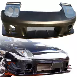 FRP RAME FC2000 Front Bumper w Lenses > Mazda RX-7 (FC3S) 1986-1992 image - 1
