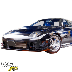 VSaero FRP RAME FC2000 Front Bumper w Lenses for Mazda RX-7 (FC3S) 1986-1992 image - 2