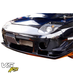 VSaero FRP RAME FC2000 Front Bumper w Lenses for Mazda RX-7 (FC3S) 1986-1992 image - 3