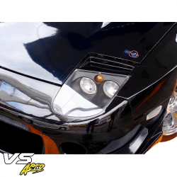 VSaero FRP RAME FC2000 Front Bumper w Lenses for Mazda RX-7 (FC3S) 1986-1992 image - 5