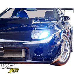 VSaero FRP RAME FC2000 Front Bumper w Lenses for Mazda RX-7 (FC3S) 1986-1992 image - 8