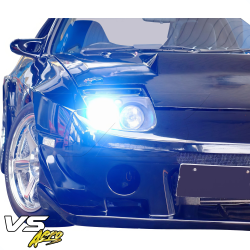 VSaero FRP RAME FC2000 Front Bumper w Lenses for Mazda RX-7 (FC3S) 1986-1992 image - 10