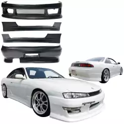 FRP VERT Body Kit 4pc > Nissan 240SX (S14) 1997-1998 image - 3