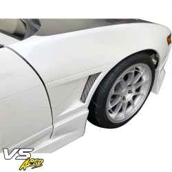 VSaero FRP MSPO Wide Body Fenders (front) 20mm for Nissan Silvia (S13) 1989-1994 image - 5